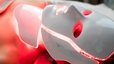 Red light therapy, the TikTok trend dermatologists approve. (Healthline) Red light therapy, the TikTok trend dermatologists approve. (Healthline)