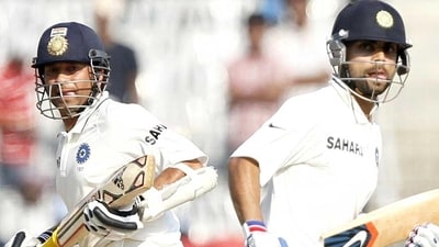 Sachin Tendulkar and Virat Kohli Sachin Tendulkar and Virat Kohli