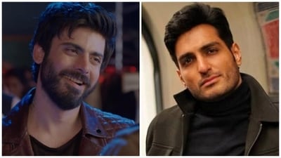 Fawad Khan in Karan Johar's Ae Dil Hai Mushkil (left); Pakistani actor Omer Shahzad (right). Fawad Khan in Karan Johar's Ae Dil Hai Mushkil (left); Pakistani actor Omer Shahzad (right).