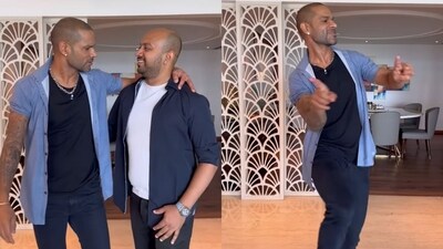 Shikhar Dhawan dances to the popular Tamil song Naa Ready. (Instagram/@shikhardofficial) Shikhar Dhawan dances to the popular Tamil song Naa Ready. (Instagram/@shikhardofficial)