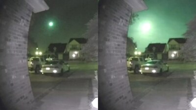 A Ring doorbell camera in Louisiana captured a peculiar event that has sparked a frenzy of UFO conspiracy theories. A Ring doorbell camera in Louisiana captured a peculiar event that has sparked a frenzy of UFO conspiracy theories.