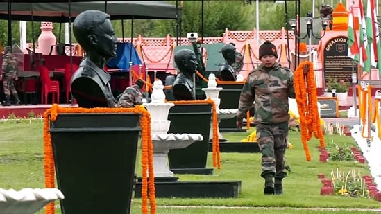 The preparations for the 24th Kargil Vijay Diwas commenced on Tuesday at Dras in Ladakh.&nbsp;(ANI)