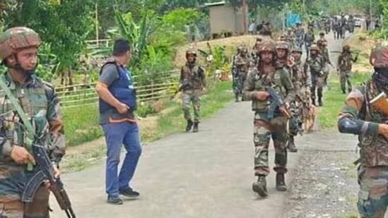 The Manipur police along with security forces have launched a series of operations across the state (File Photo)