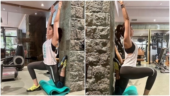 Shilpa Shetty shares her 'impossible journey’ post left knee fracture (Instagram/@theshilpashetty)