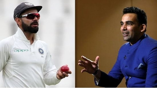 Virat Kohli and Zaheer Khan