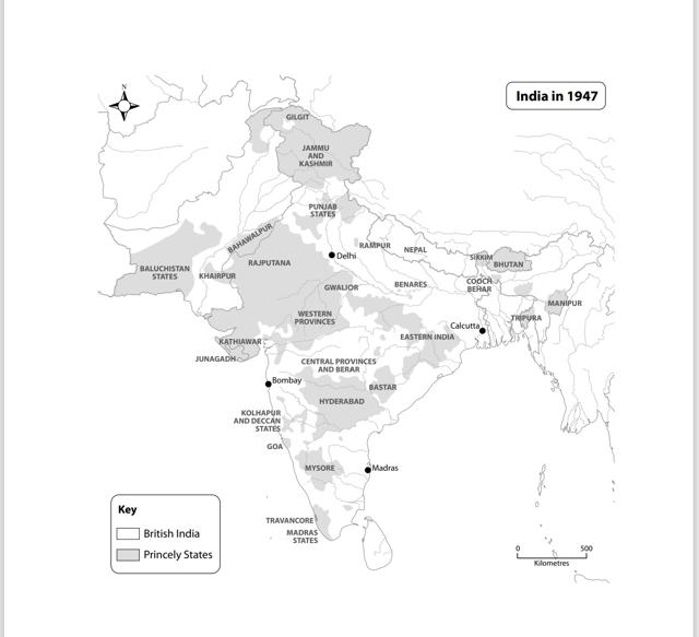 “The new dominion gained political cohesion, land and money. By the end of 1949, it had added 13 lakh square kilometres of territory and more than 9 crore subjects, easily offsetting what it had lost because of Partition. One estimate put the total value of public holdings transferred from the princes to the new Indian Union to be around ₹100 crore.” (Courtesy Dethroned by John Zubrzycki) “The new dominion gained political cohesion, land and money. By the end of 1949, it had added 13 lakh square kilometres of territory and more than 9 crore subjects, easily offsetting what it had lost because of Partition. One estimate put the total value of public holdings transferred from the princes to the new Indian Union to be around ₹100 crore.” (Courtesy Dethroned by John Zubrzycki)