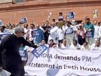 INDIA -- the united opposition will move a no-confidence motion against the government today. INDIA -- the united opposition will move a no-confidence motion against the government today.