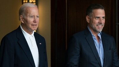 President Joe Biden and his son Hunter Biden leave Holy Spirit Catholic Church in Johns Island. (AP) President Joe Biden and his son Hunter Biden leave Holy Spirit Catholic Church in Johns Island. (AP)