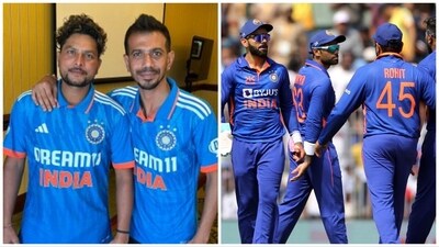 Members of the Indian team posed in their new jerseys ahead of ODI series (BCCI-ANI) Members of the Indian team posed in their new jerseys ahead of ODI series (BCCI-ANI)