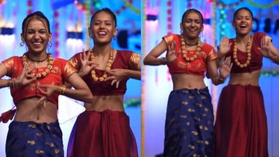 Girls dancing to Badal Barsa Bijuli. (Instagram/@abcddancefactory)