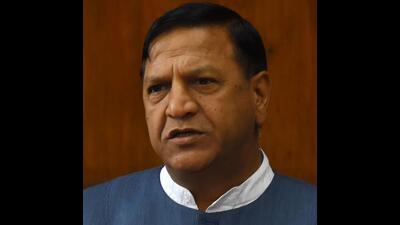 Himachal Pradesh BJP chief Dr Rajeev Bindal has effected an organisational revamp of the state unit, triggering discontent. (HT file photo)