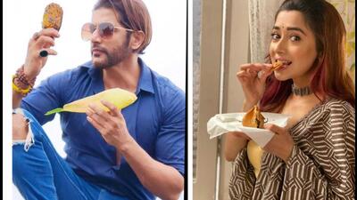 Karanvir Bohra and Tina Datta Karanvir Bohra and Tina Datta
