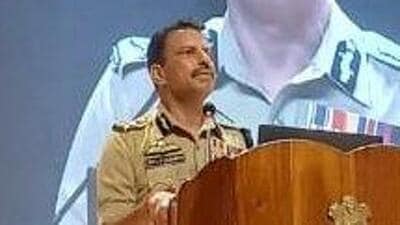 Meghalaya DGP LR Bishnoi said intelligence inputs indicate the mob planned to murder the chief minister by hitting him on the head with a stone or bottles (Twitter/lrbishnoiips) Meghalaya DGP LR Bishnoi said intelligence inputs indicate the mob planned to murder the chief minister by hitting him on the head with a stone or bottles (Twitter/lrbishnoiips)