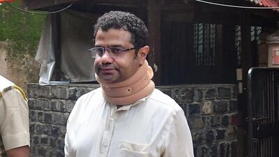 Mumbai: Sujit Patkar arrives at the Enforcement Directorate (ED) office in connection with a money laundering case related to 'irregularities' in the jumbo COVID-19 treatment centers, in Mumbai, Thursday, July 20, 2023. (PTI Photo)(PTI07_20_2023_000299B) (PTI) Mumbai: Sujit Patkar arrives at the Enforcement Directorate (ED) office in connection with a money laundering case related to 'irregularities' in the jumbo COVID-19 treatment centers, in Mumbai, Thursday, July 20, 2023. (PTI Photo)(PTI07_20_2023_000299B) (PTI)