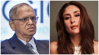 Infosys co-founder Narayana Murthy criticised actor Kareena Kapoor for ignoring fans on a flight. Infosys co-founder Narayana Murthy criticised actor Kareena Kapoor for ignoring fans on a flight.