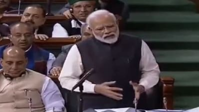 The clip of PM Modi's prediction made 5 years ago that there will be a no-confidence motion in 2023 is doing the rounds.