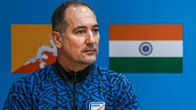 India head coach Igor Stimac during a press conference ahead of SAFF Championship in Bengaluru (PTI/File Photo) India head coach Igor Stimac during a press conference ahead of SAFF Championship in Bengaluru (PTI/File Photo)