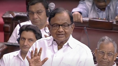 Congress MP P. Chidambaram speaks in Rajya Sabha during the Monsoon Session of Parliament, in New Delhi on Tuesday. (ANI) Congress MP P. Chidambaram speaks in Rajya Sabha during the Monsoon Session of Parliament, in New Delhi on Tuesday. (ANI)