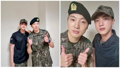 Jin and Seung-yoon had a meet cute recently. Jin and Seung-yoon had a meet cute recently.