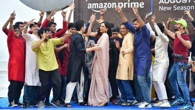 Arjun, Sobhita and others launched into a dance party as the poster and release date for the upcoming second season was finally announced. Arjun, Sobhita and others launched into a dance party as the poster and release date for the upcoming second season was finally announced. 