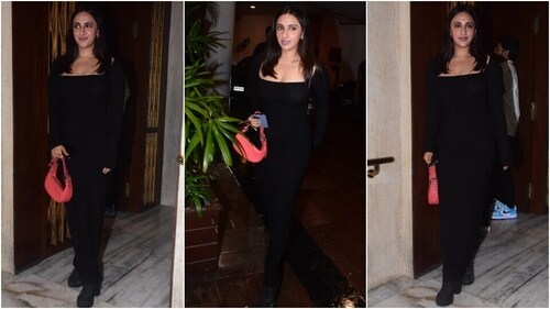 Akansha Ranjan attends Manish Malhotra's star-studded bash. (HT Photo/Varinder Chawla) Akansha Ranjan attends Manish Malhotra's star-studded bash. (HT Photo/Varinder Chawla)