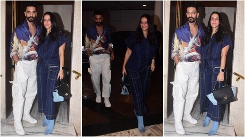Neha Dhupia and Angad Bedi at Manish Malhotra's bash. (HT Photo/Varinder Chawla) Neha Dhupia and Angad Bedi at Manish Malhotra's bash. (HT Photo/Varinder Chawla)
