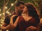 Janhvi Kapoor and Varun Dhawan in a still from their film Bawaal. Janhvi Kapoor and Varun Dhawan in a still from their film Bawaal.