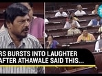 'Kharge Is The Villain': Ramdas Athawale's Speech Leaves Rajya Sabha In Splits | Watch 'Kharge Is The Villain': Ramdas Athawale's Speech Leaves Rajya Sabha In Splits | Watch