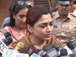 NCW member Khushbu Sundar.