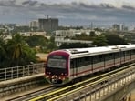 Bengaluru metro: Trial run on Baiyappanahalli - KR Puram stretch begins. (Pic for representation) Bengaluru metro: Trial run on Baiyappanahalli - KR Puram stretch begins. (Pic for representation)