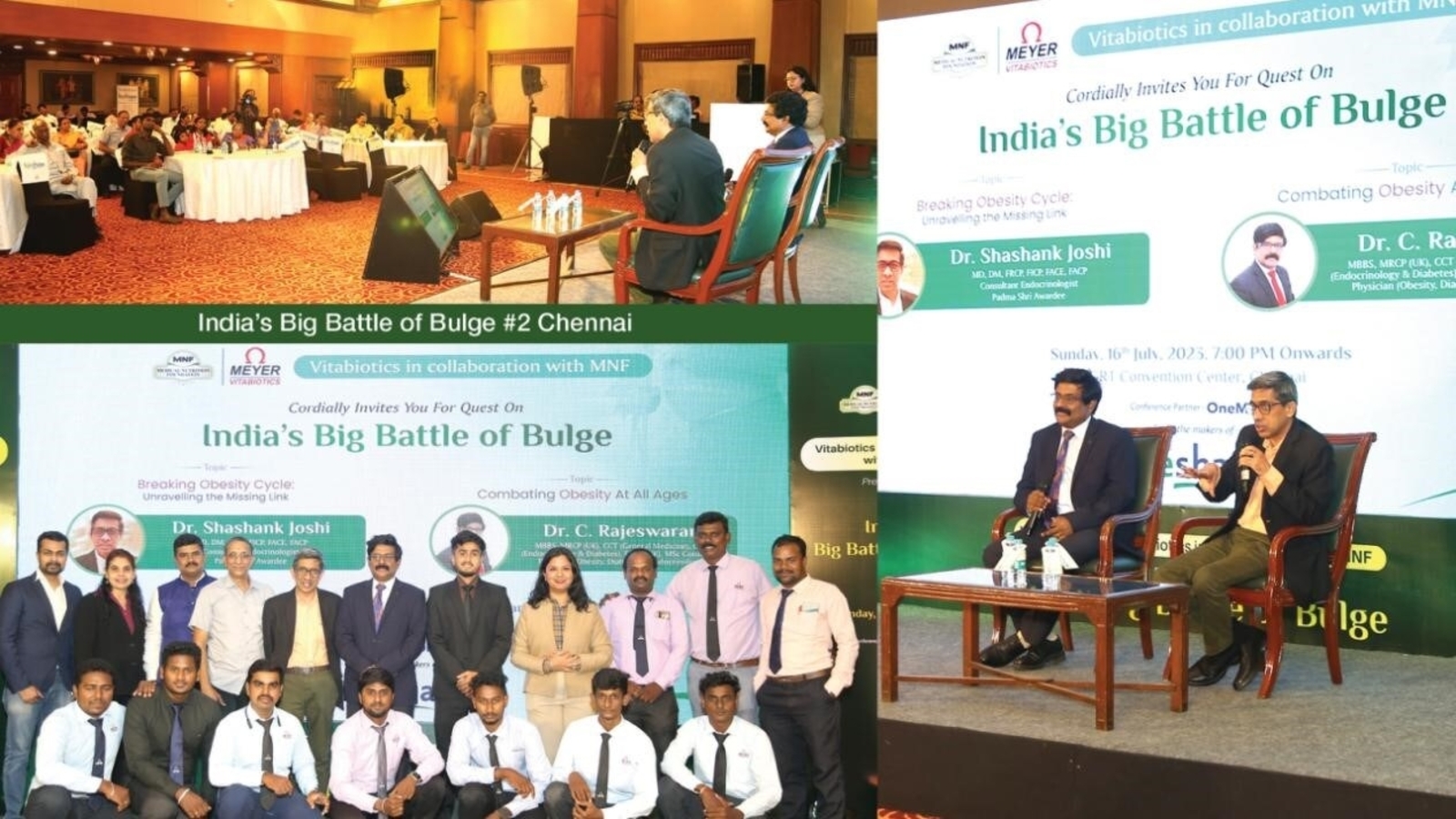 Meyer Vitabiotics' Expert Forum on India's Big Battle Of Bulge - Obesity - Vimarsana News