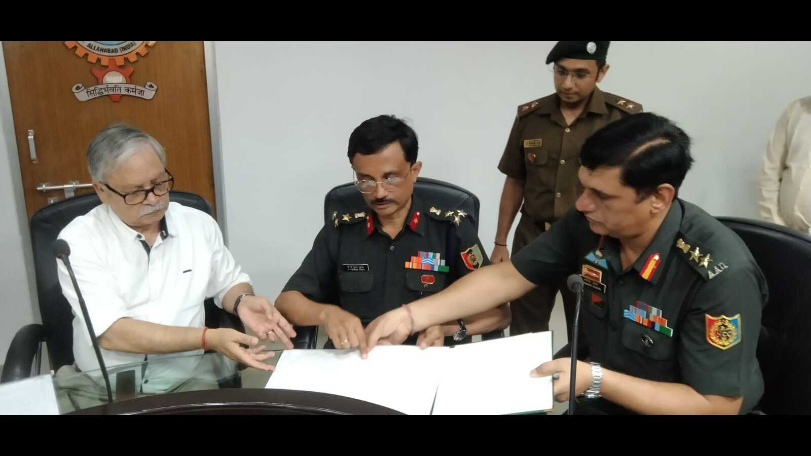 MNNIT-NCC MoU to automate 'A' certificate exam - Vimarsana News