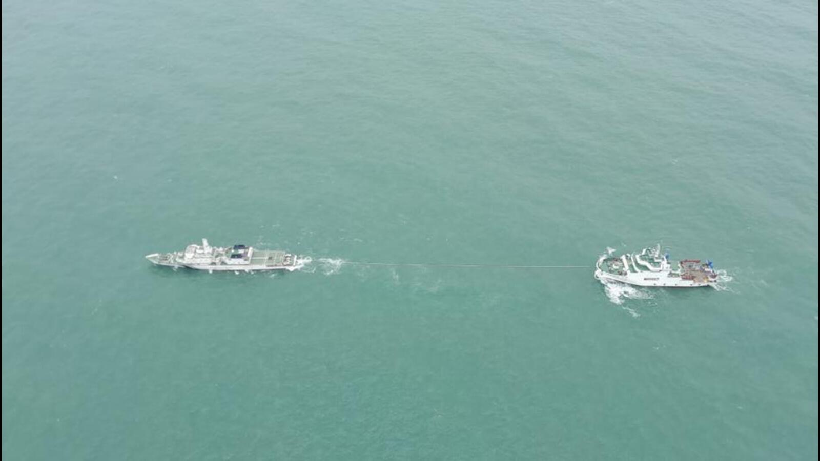 Indian Coast Guard rescues 36 people from ocean research vessel off Karwar - Vimarsana News