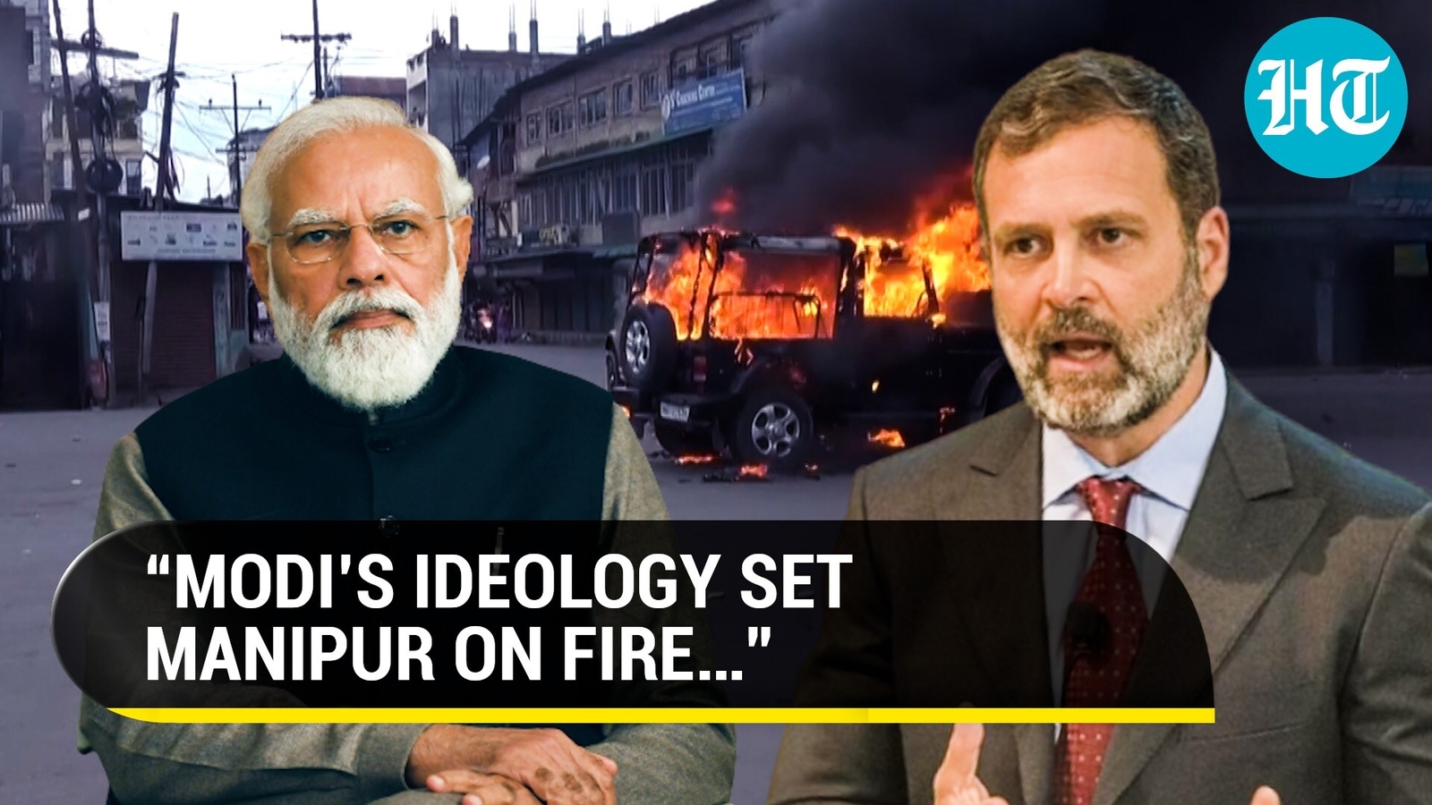 Rahul’s Blistering Attack On PM Modi Over Manipur Violence; “PM Only ...