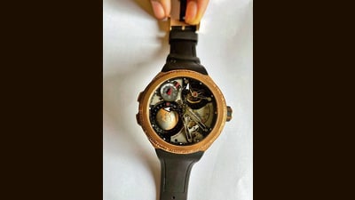 DRI ‘watch smuggler’ is in fact a well-heeled collector DRI ‘watch smuggler’ is in fact a well-heeled collector