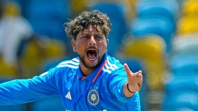 The pitch surprised everyone with the amount of turn it offered. Kuldeep Yadav ended with figures of 4/6 in just 3 overs. (BCCI Twitter) The pitch surprised everyone with the amount of turn it offered. Kuldeep Yadav ended with figures of 4/6 in just 3 overs. (BCCI Twitter)