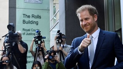 FILE PHOTO: Britain's Prince Harry, Duke of Sussex, departs the Rolls Building of the High Court in London, Britain June 7, 2023. (REUTERS)