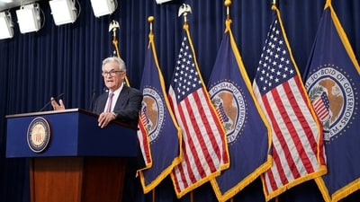 U.S. Federal Reserve Chairman Jerome Powell. (REUTERS)