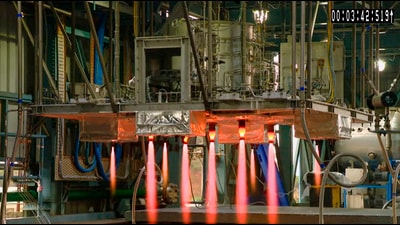 Isro successfully tested the Gaganyaan Service Module Propulsion System at IPRC, in Mahendragiri (PTI) Isro successfully tested the Gaganyaan Service Module Propulsion System at IPRC, in Mahendragiri (PTI)
