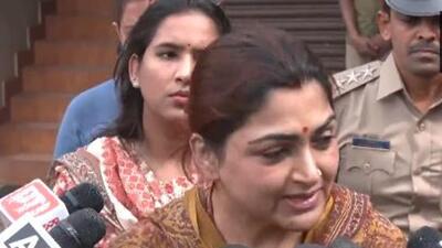 NCW member Khushbu Sundar said the commission and the police will investigate the Udupi case without acting as judges (Twitter/ANI) NCW member Khushbu Sundar said the commission and the police will investigate the Udupi case without acting as judges (Twitter/ANI)