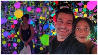 She also shared a bunch of pictures of herself from her latest outing at Nita Mukesh Ambani Cultural Centre. Sharing the pictures from not only Yayoi Kusama's installation, but also Toiletpaper magazine’s exhibition, Run As Slow As You Can, Masaba wrote in her Instagram caption, "Art Day with my best art date @rayvie." She also shared a bunch of pictures of herself from her latest outing at Nita Mukesh Ambani Cultural Centre. Sharing the pictures from not only Yayoi Kusama's installation, but also Toiletpaper magazine’s exhibition, Run As Slow As You Can, Masaba wrote in her Instagram caption, "Art Day with my best art date @rayvie."