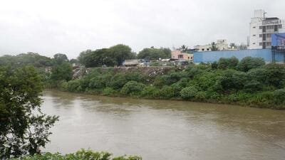 PCMC on Tuesday lodged a police complaint against a laundry owner from Chinchwad for allegedly discharging untreated, contaminated water into the Pavana river (in pic). (HT) PCMC on Tuesday lodged a police complaint against a laundry owner from Chinchwad for allegedly discharging untreated, contaminated water into the Pavana river (in pic). (HT)