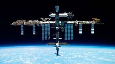 FILE - This undated photo provided by Roscosmos shows the International Space Station. A NASA power outage disrupted communication between Mission Control and the International Space Station on Tuesday, July 25, 2023. (AP) FILE - This undated photo provided by Roscosmos shows the International Space Station. A NASA power outage disrupted communication between Mission Control and the International Space Station on Tuesday, July 25, 2023. (AP)