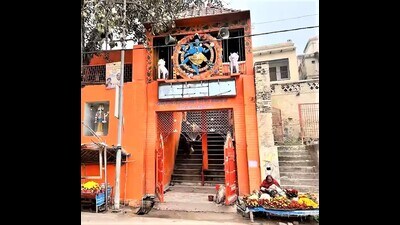 The Dashashwamedh temple in Daraganj locality of Prayagraj. (HT file photo)