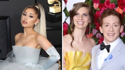 Ariana Grande is reportedly dating Ethan Slater. Ariana Grande is reportedly dating Ethan Slater.