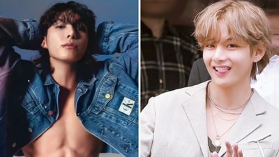 BTS member Jungkook has teased that he had heard a few songs from V's upcoming album. BTS member Jungkook has teased that he had heard a few songs from V's upcoming album.