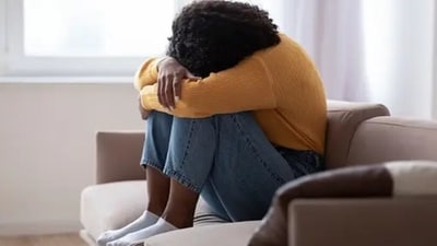 The hormone imbalance causes symptoms of crying and feeling out of control. (Unsplash) The hormone imbalance causes symptoms of crying and feeling out of control. (Unsplash)