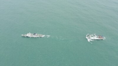 Indian Coast Guard successfully rescued Research Ship of CSIR-NIO, Indian Coast Guard successfully rescued Research Ship of CSIR-NIO,