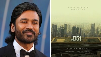 The concept poster of Dhanush's next has been revealed.