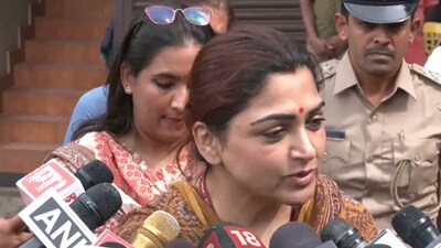 NCW member Khushbu Sundar.